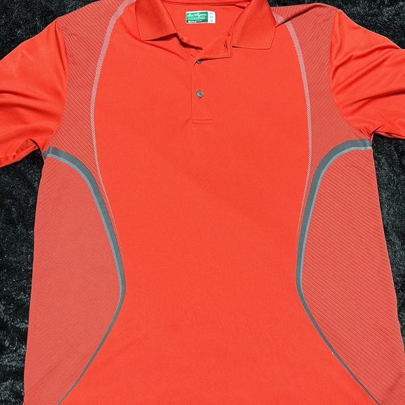 Red Ben Hogan performance golf polo. Size M - Picture 2 of 3